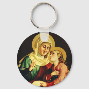 Heilige Anna und Jungfrau Maria Schlüsselanhänger