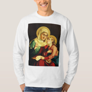 Heilige Anna und Jungfrau Maria T-Shirt