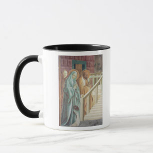 Heilige Anne und Joachim an der Darstellung von Tasse
