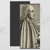 Heilige Anselm von Canterbury Doktor der Kirche (Vorne/Hinten)