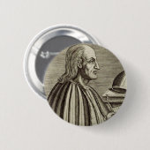 Heilige Anselm von Canterbury Doktor der Kirche Button (Vorne & Hinten)