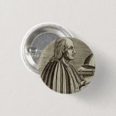 Heilige Anselm von Canterbury Doktor der Kirche Button (Vorne & Hinten)