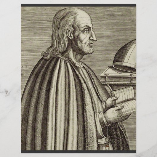 Heilige Anselm von Canterbury Doktor der Kirche Flyer (Vorne)