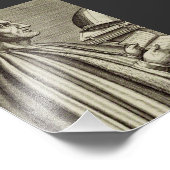 Heilige Anselm von Canterbury Doktor der Kirche Fotodruck (Ecke)