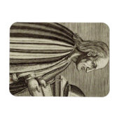 Heilige Anselm von Canterbury Doktor der Kirche Magnet (Horizontal)