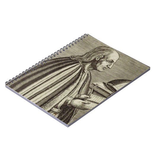 Heilige Anselm von Canterbury Doktor der Kirche Notizblock (Linke Seite)