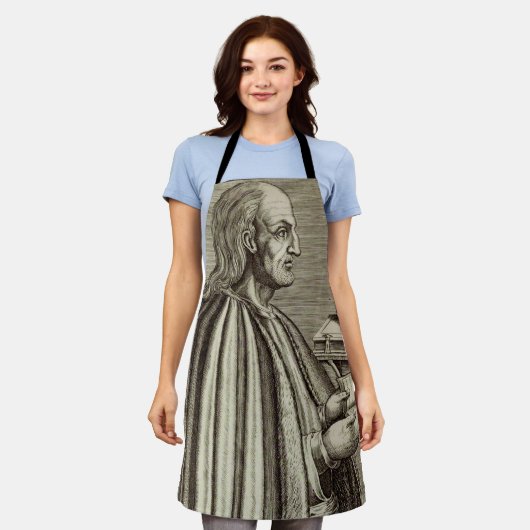 Heilige Anselm von Canterbury Doktor der Kirche Schürze (Getragen)