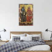 Heilige Anthony Abbot und Eligius - Malerei Leinwanddruck (Insitu (Schlafzimmer))