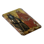 Heilige Anthony Abbot und Eligius - Malerei Magnet (Rechte Seite)