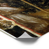 Heilige Anthony Abbot und Eligius - Malerei Poster (Ecke)