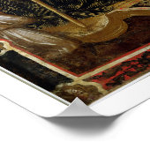 Heilige Anthony Abbot und Eligius - Malerei Poster (Ecke)