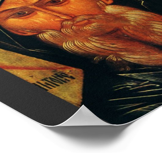 Heilige Anthony der Wüste Poster (Ecke)