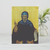 Heilige Anthony in Ägypten Einladung (Stehend Vorderseite)