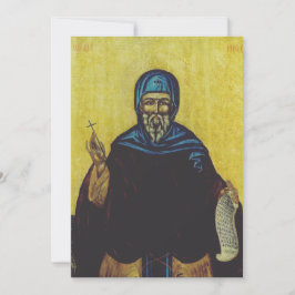 Heilige Anthony in Ägypten Feiertagskarte