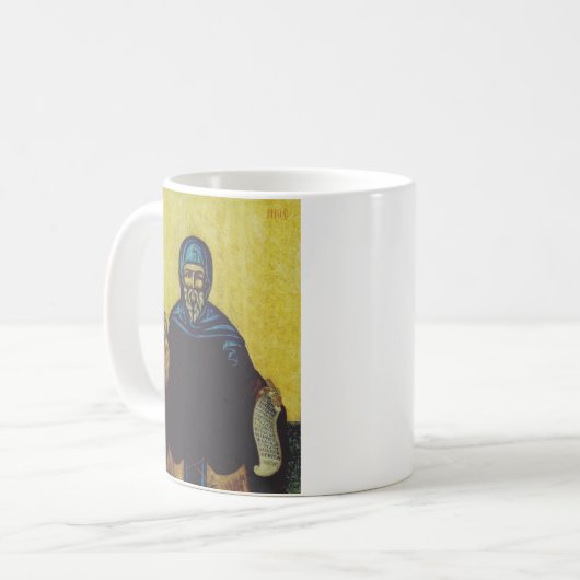 Heilige Anthony in Ägypten Kaffeetasse (Vorderseite Links)
