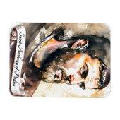 Heilige Anthony von Padua Magnet (Horizontal)