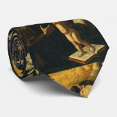 Heilige Anthony von Padua mit dem Baby Jesus Krawatte (Gerollt)