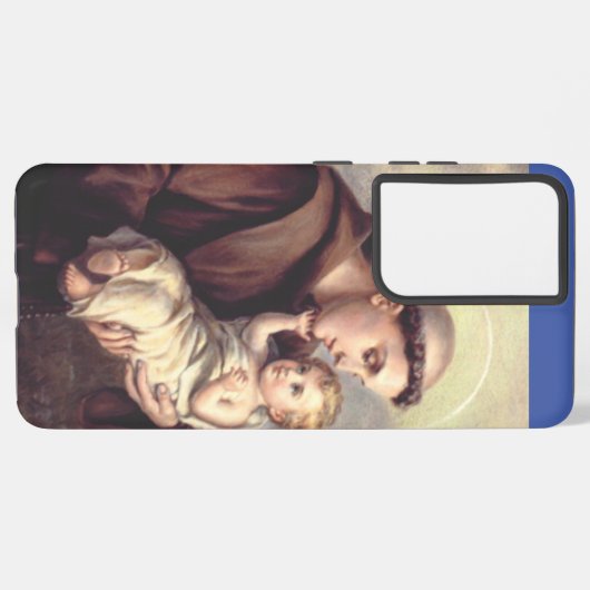 Heilige Anthony von Padua Samsung Galaxy Hülle (Linke Seite)