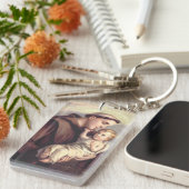 Heilige Anthony von Padua Schlüsselanhänger (Vorderseite rechts)