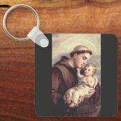Heilige Anthony von Padua Schlüsselanhänger (Vorderseite)