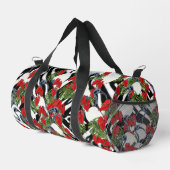 heilige Anthurium-Tasche Duffle Bag (Rechte Ecke)