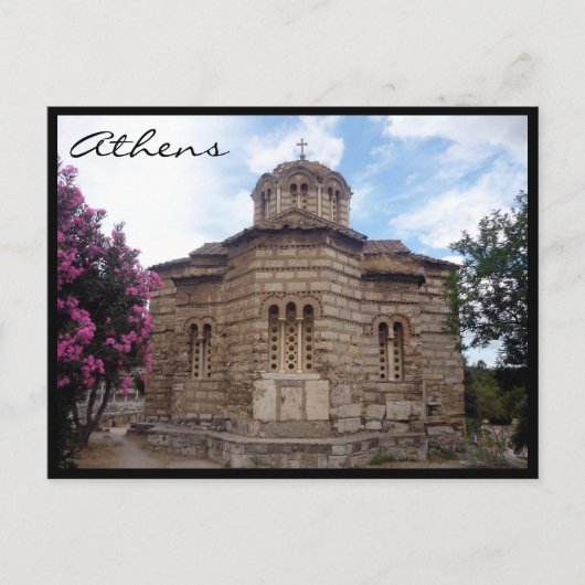 Heilige Apostel Athens Postkarte (Vorderseite)