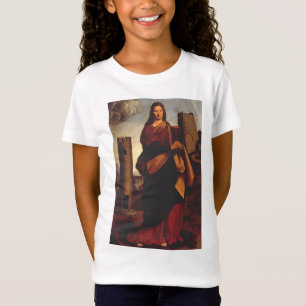 Heilige Barbara Sakrale Ikonen Grafik Kunst T-Shirt