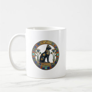 Heilige Bastet: Altägyptische Katzengöttin Kaffeetasse