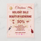 Heilige Beauty Saloon Flyer (Vorne)