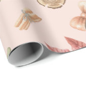 Heilige Beauty Saloon Wrapping Paper Geschenkpapier (Rolleneckpunkt)