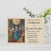 Heilige Bejahung Mary und Heiliger Geist Einladung (Stehend Vorderseite)