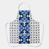 Heilige Berge in Blau Schürze (Vorderseite)