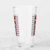 Heilige Berge in Rot Glas (Links)