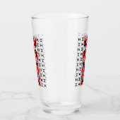 Heilige Berge in Rot Glas (Rechts)