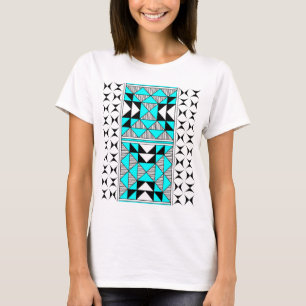 Heilige Berge in Türkis T-Shirt