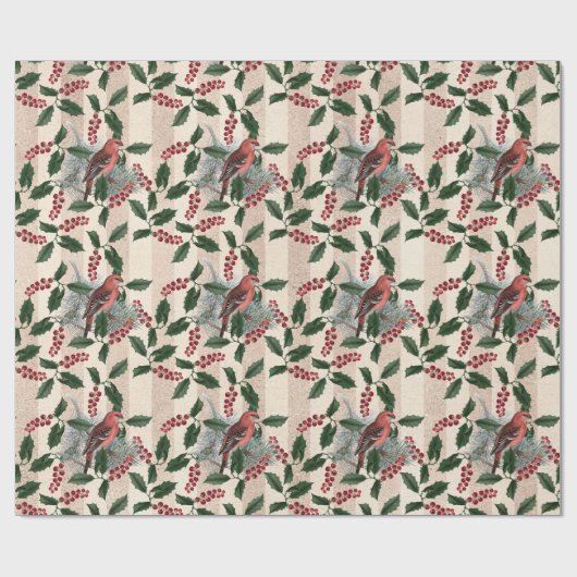 Heilige Berge und Vögel Geschenkpapier (Flach)