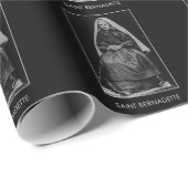 Heilige Bernadette Geschenkpapier (Rolleneckpunkt)