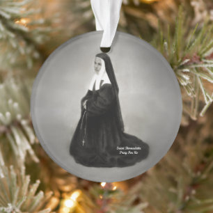 Heilige Bernadette Ornament