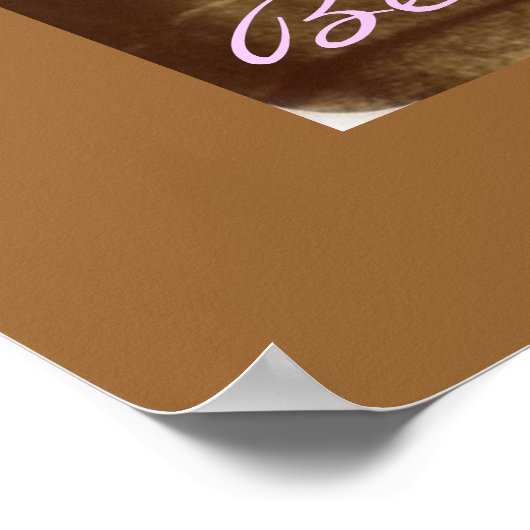 Heilige Bernadette Poster (Ecke)