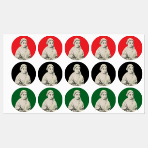 Heilige Bernadette Soubirous als Kind Etiketten
