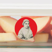 Heilige Bernadette Soubirous als Kind Etiketten (Befestigt)