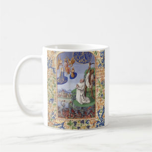 Heilige Bernhard von Clairvaux mittelalterliche Il Kaffeetasse