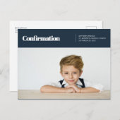 Heilige Bestätigung | Benutzerdefiniertes Foto Postkarte (Vorne/Hinten)