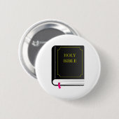 Heilige Bibel Button (Vorne & Hinten)