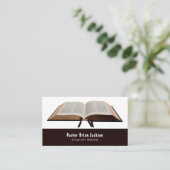 Heilige Bibel, Christentum, religiöse Visitenkarte (Stehend Vorderseite)