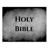 Heilige Bibel Christlich Gummistempel (Prägung)