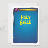 Heilige Bibel Einladung (Vorderseite)