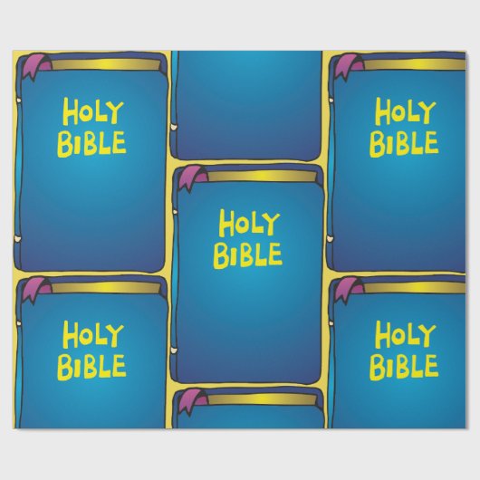 Heilige Bibel Geschenkpapier (Flach)