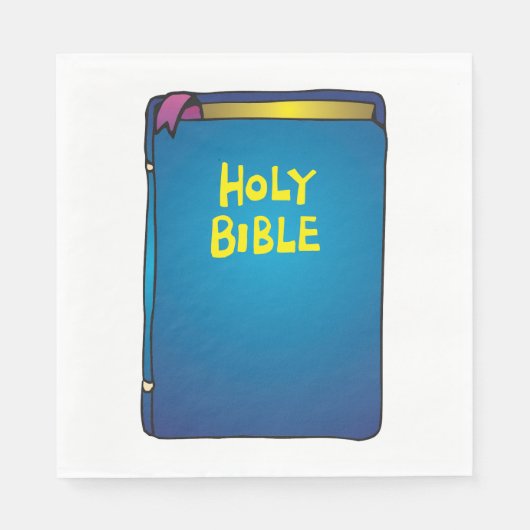 Heilige Bibel Napkins Serviette (Vorderseite)