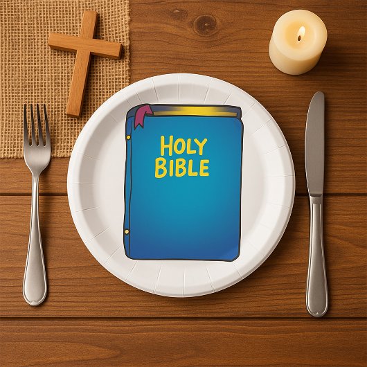 Heilige Bibel Pappteller